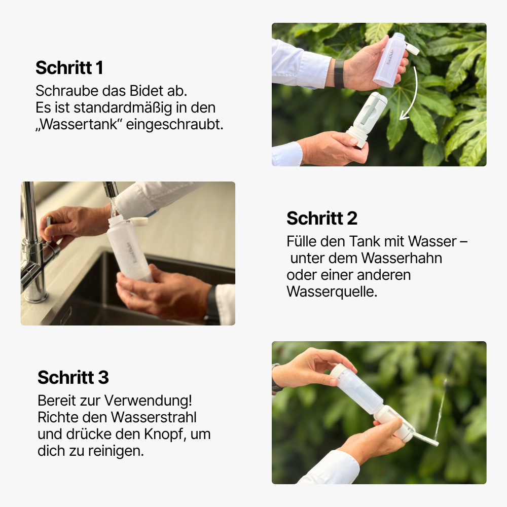 Royal Bidet Go – Elektrisches Reisebidet